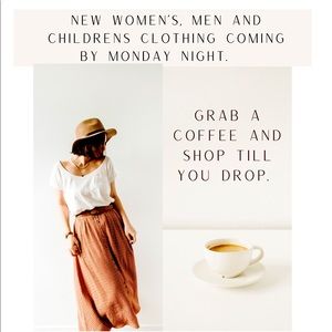 *NEW MERCHANDISE COMING BY MONDAY*